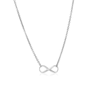 Sterling Silver Infinity Symbol Necklace Cavreu